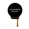 1.3寸PMOLED圓屏240*240 SPI_4W接口350亮度單色OLED